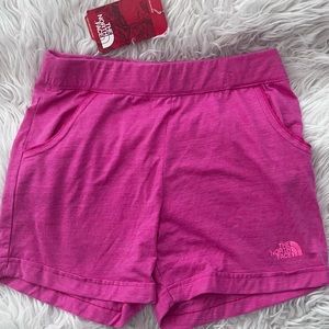The North Face shorts.